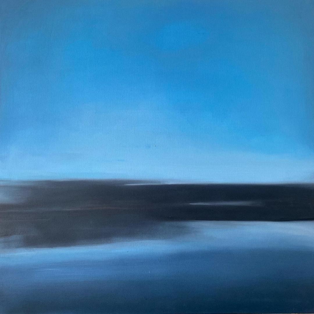 Island at Dawn - painting